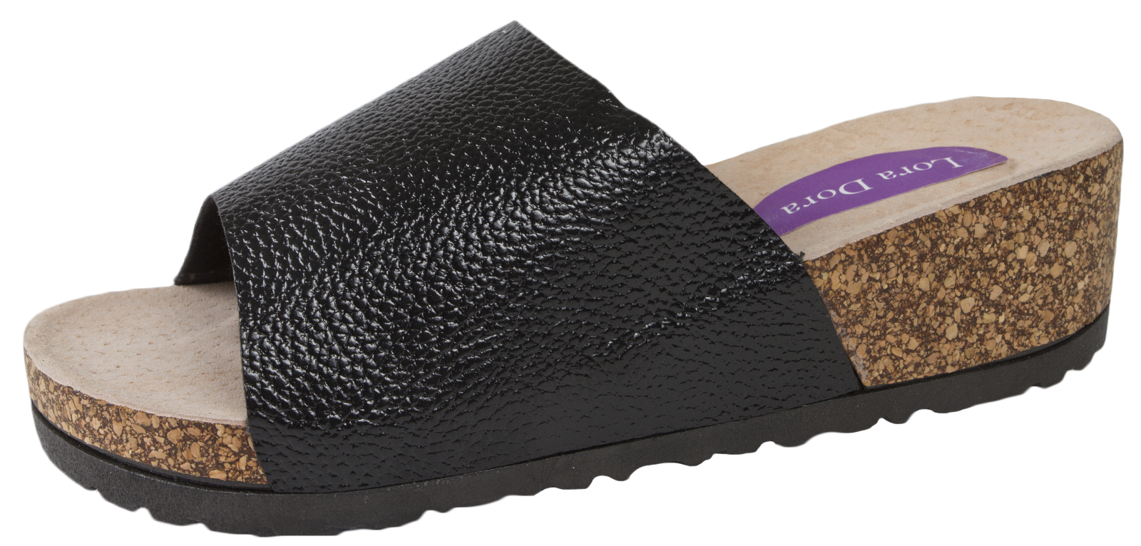 slip on cork wedges